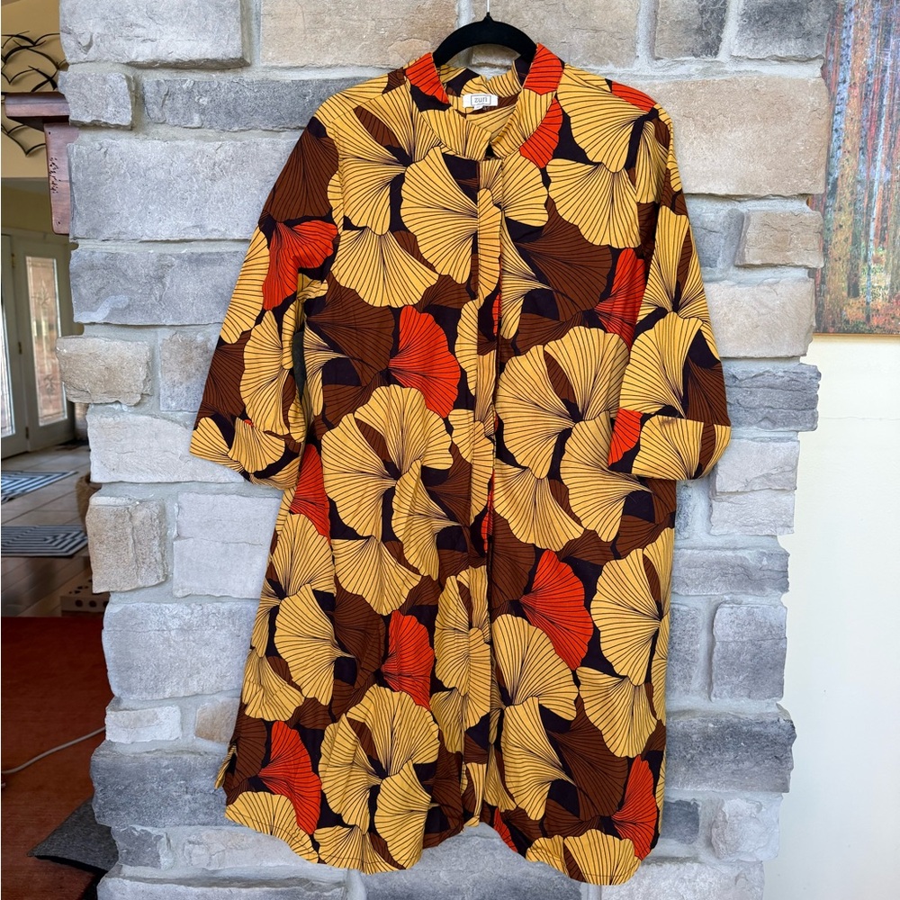 SOLD Zuri Kenya dress in ‘Ginkgo’ - Medium